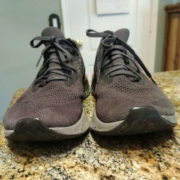 Nike Epic React Flyknit Charcoal Grey Running Shoes AQ0067-009 Mens 12 main image 5